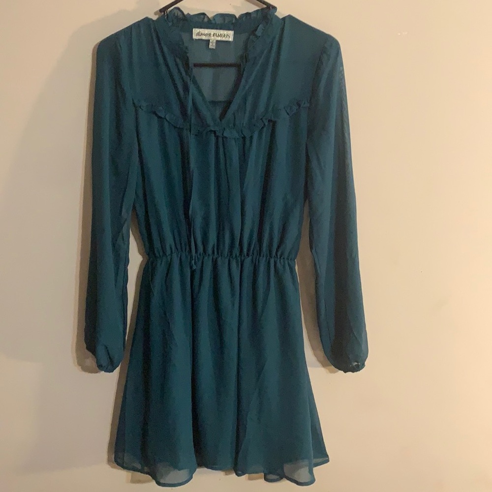 green dress size small